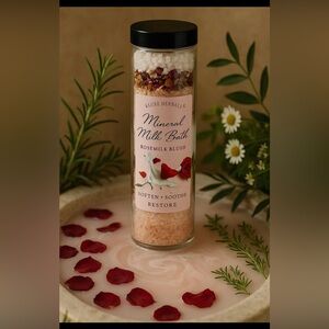 Mineral Milk Bath - Rosemilk Blush (Pink)- 1 oz